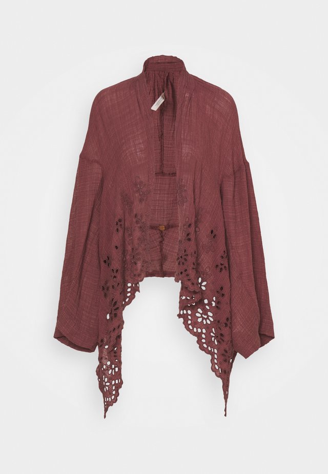 AMAIRA KIMONO - Tunn jacka - washed mauve