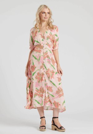 South Beach FLORAL PATTERN - Shirt dress - pink