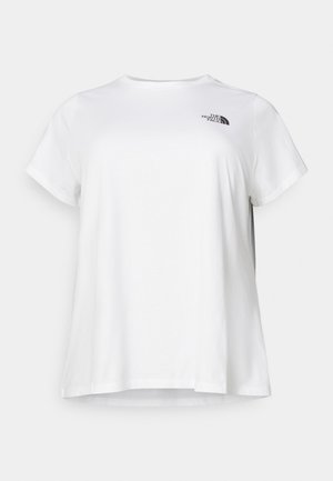PLUS SIMPLE DOME TEE - T-shirt de sport - white