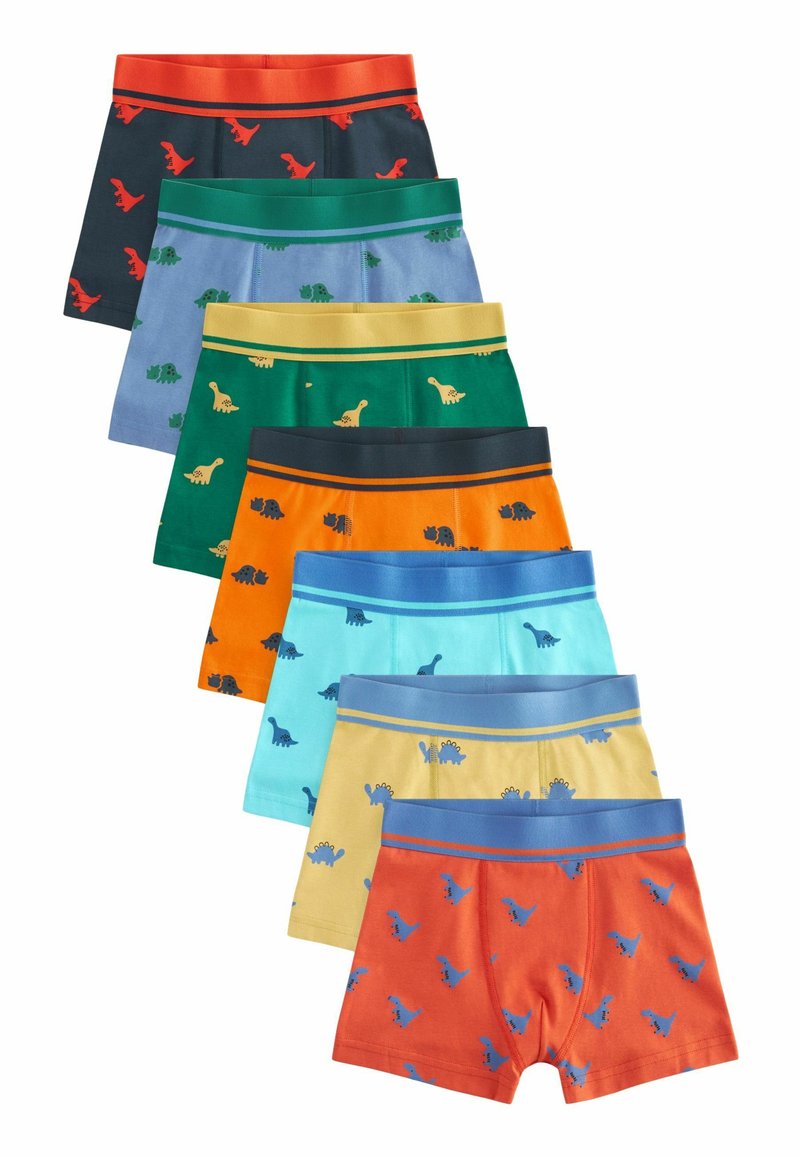Next 7 PACK STANDARD - Shorty - bright mini dino print