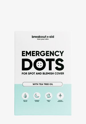 EMERGENCY DOTS FOR SPOTS AND BLEMISHES WITH TEA TREE OIL 72 dots per pack  - Night care - -