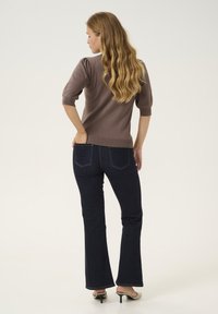 Culture CUPINNIE ANNEMARIE SS VNECK - T-shirt - bas -  melange