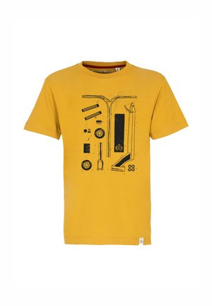 SCOOTER PARTS - T-Shirt print - mustard