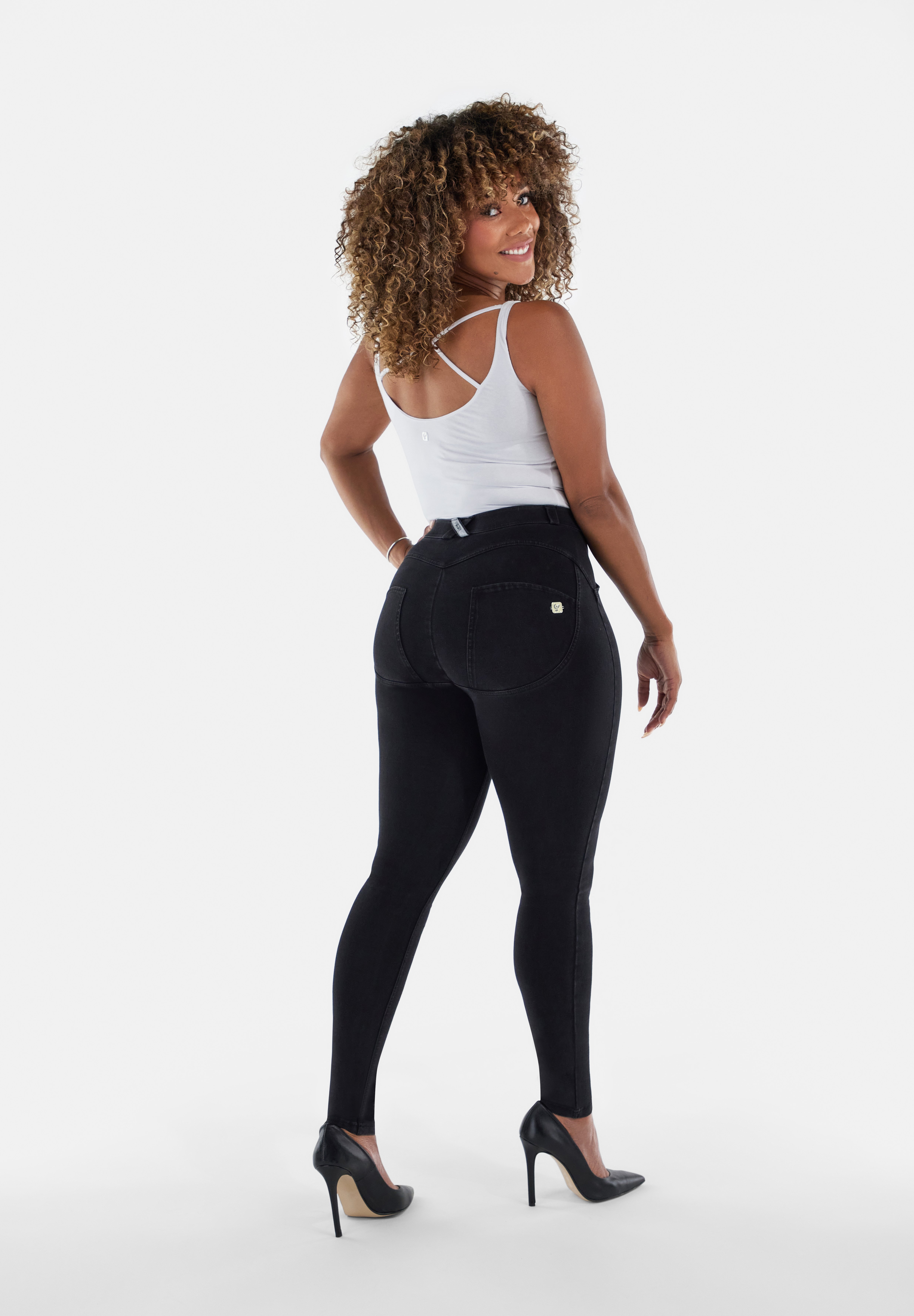 Freddy WR.UP® PUSH-UP BRAZILIAN CUT - CURLY FIT - Stoffhose