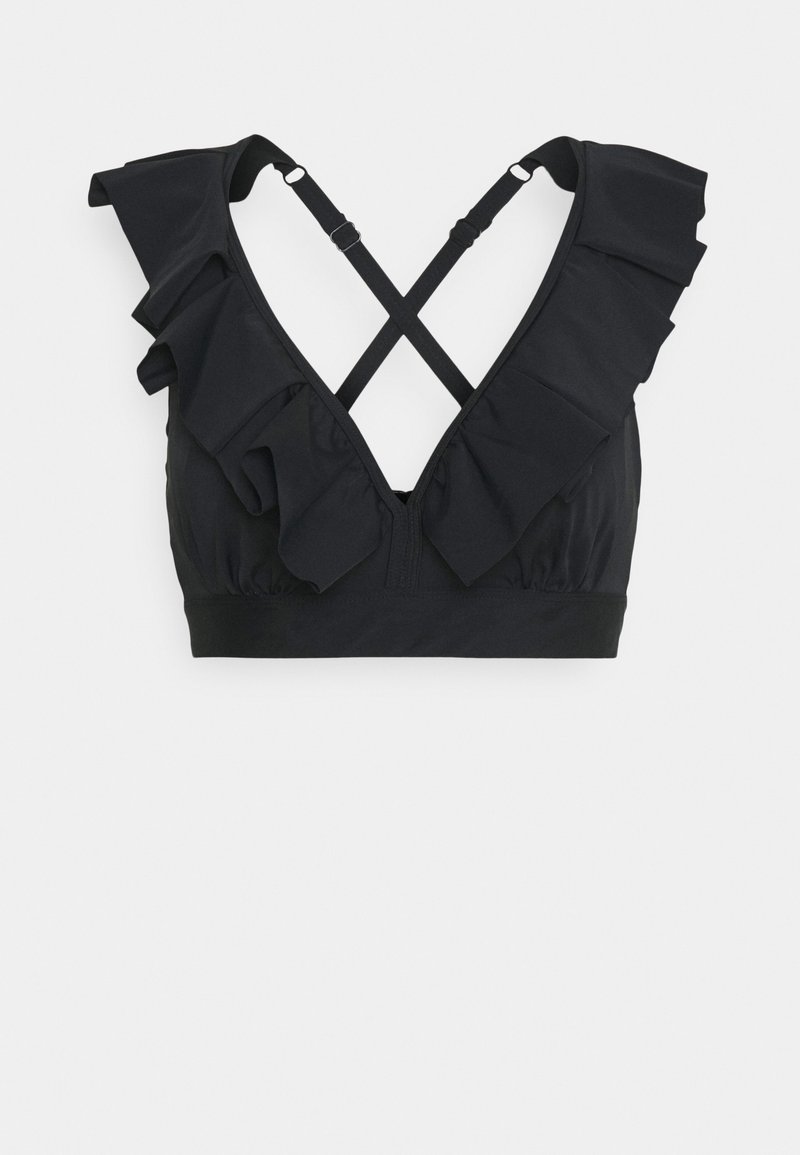 Pour Moi SPACE FRILL HIDDEN WIRE CONVERTIBLE Bikini top black