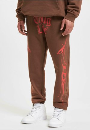 INK  - Tracksuit bottoms - brown