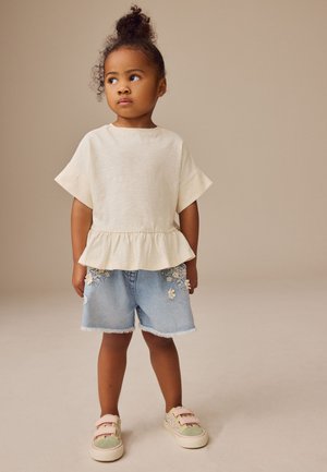 Next REGULAR FIT - T-shirt imprimé - white