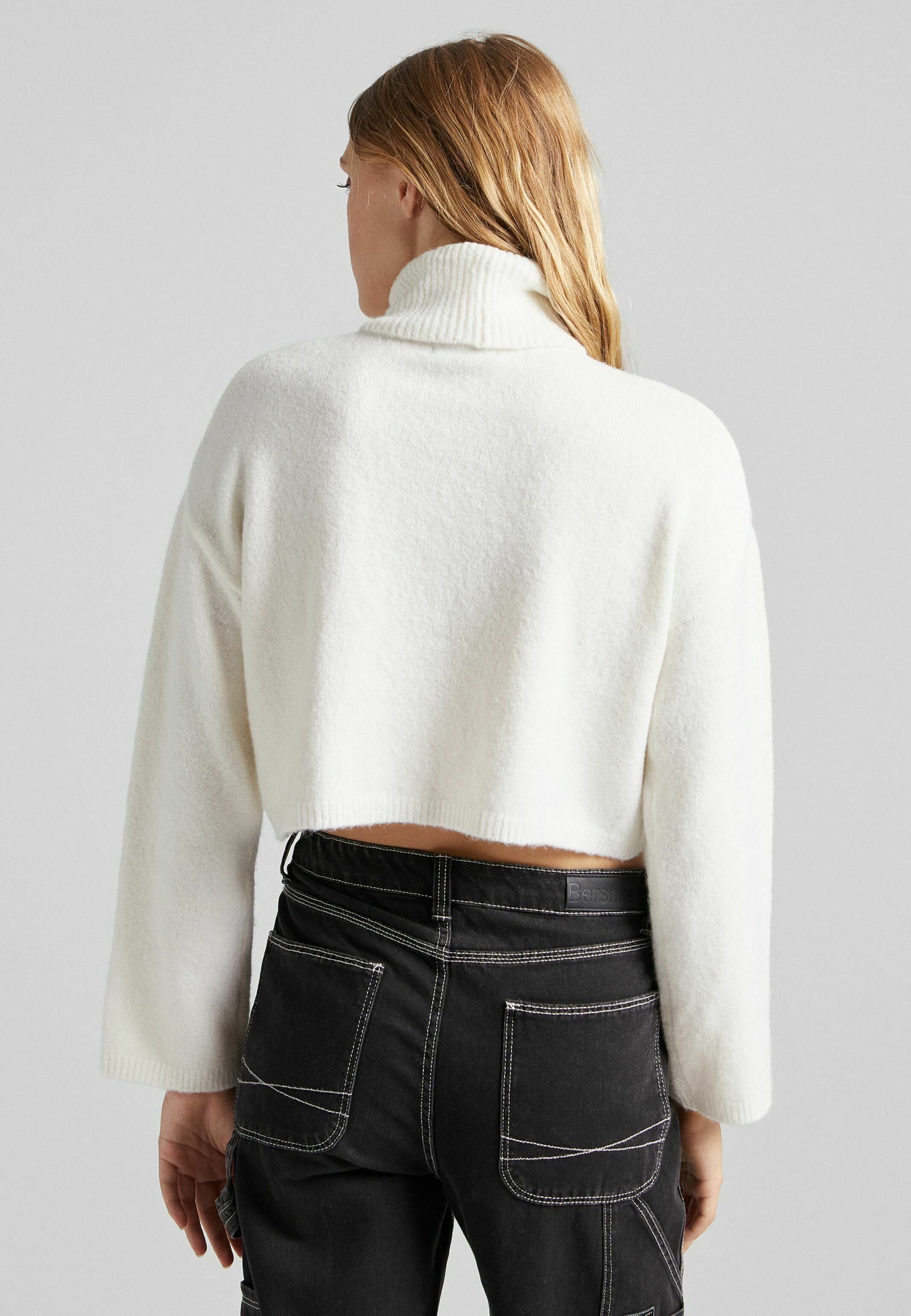 bershka cropped jumper