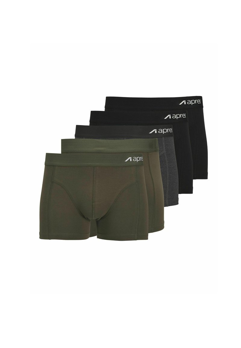 aprel Trunks 5-pack APREL Trunks - Trunks - black 1/mottled black - Zalando