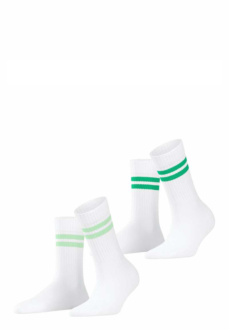 Esprit TENNIS STRIPE 2-PACK - Socken - white