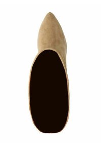 Manfield MIT ABSATZ - Bottes - beige