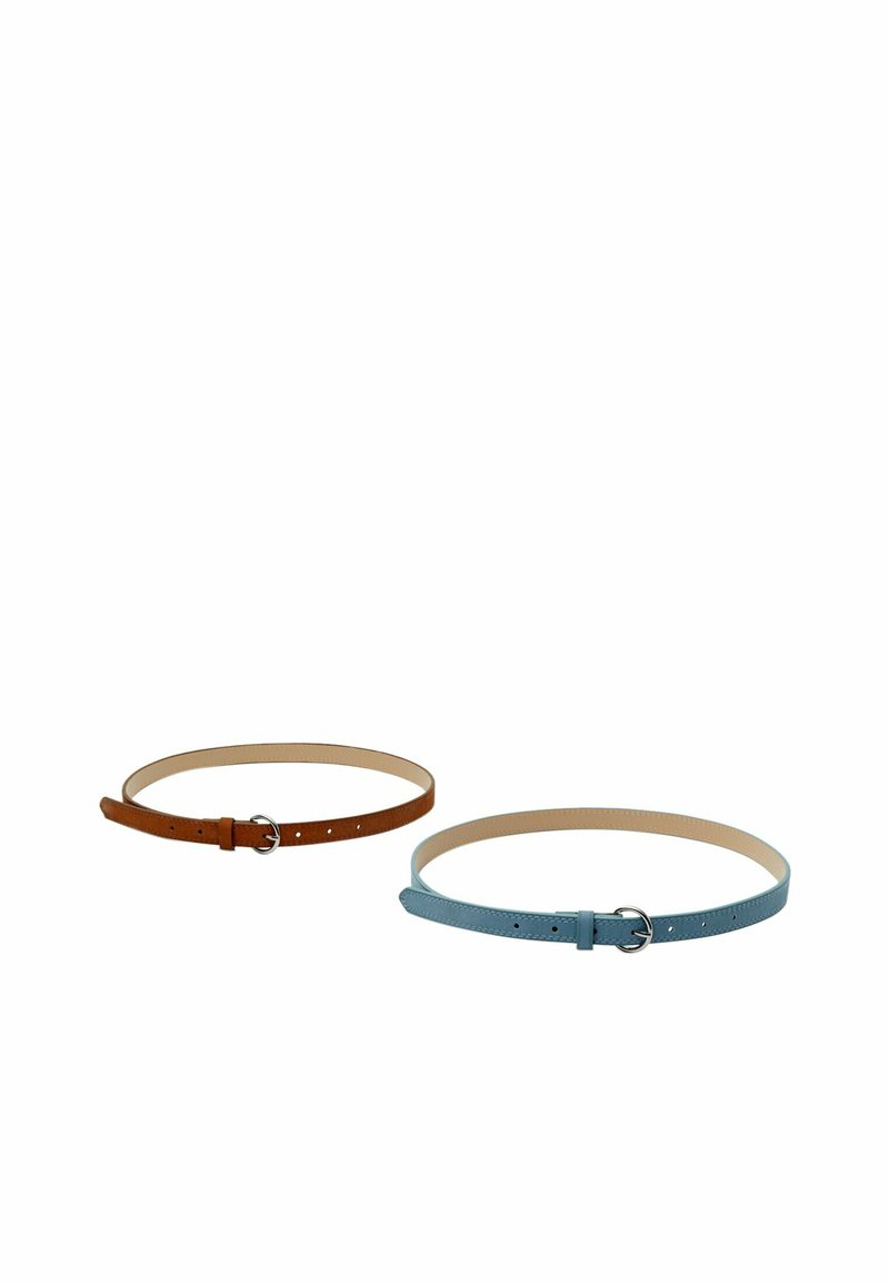 Damen Gürtel casual | Stradivarius DOPPELPACK Gürtel camel - MH14685 Damen Gürtel casual | Stradivarius DOPPELPACK Gürtel camel - MH14685