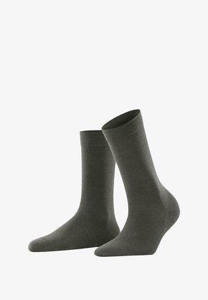 FALKE, SOFTMERINO - Socken - military