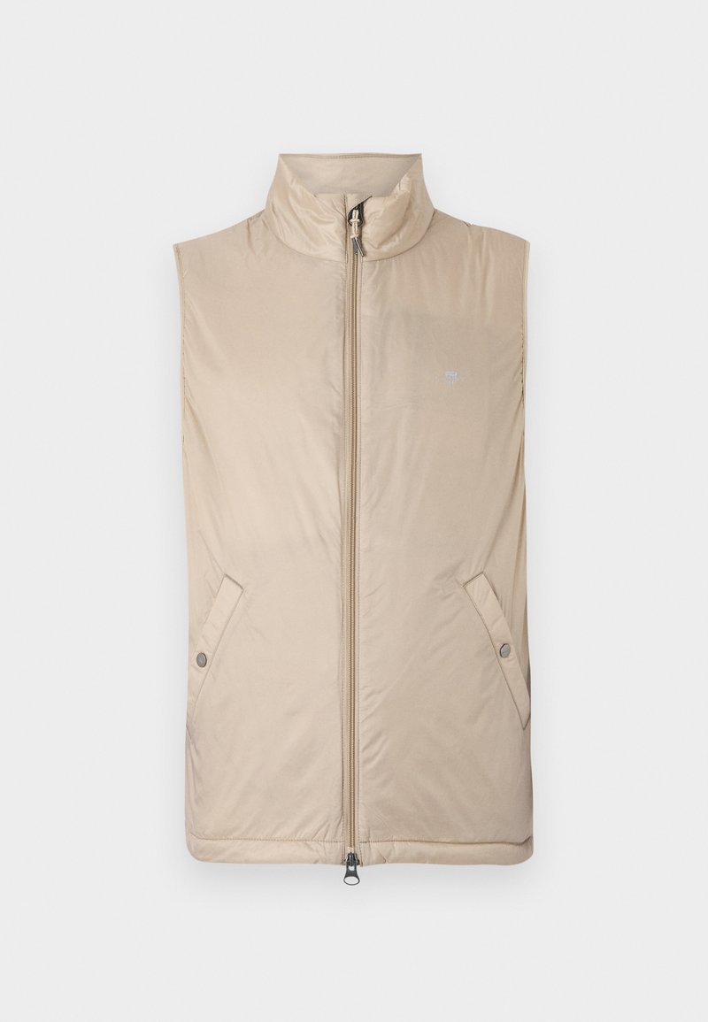 GANT LIGHT INSULATED VEST Veste sans manches concrete beige