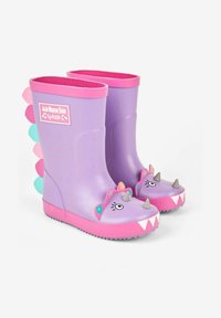 JoJo Maman Bébé DINO - Holínky - lilac