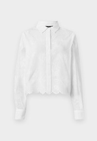 PCJEFINA SHIRT - Skjortebluse - cloud dancer