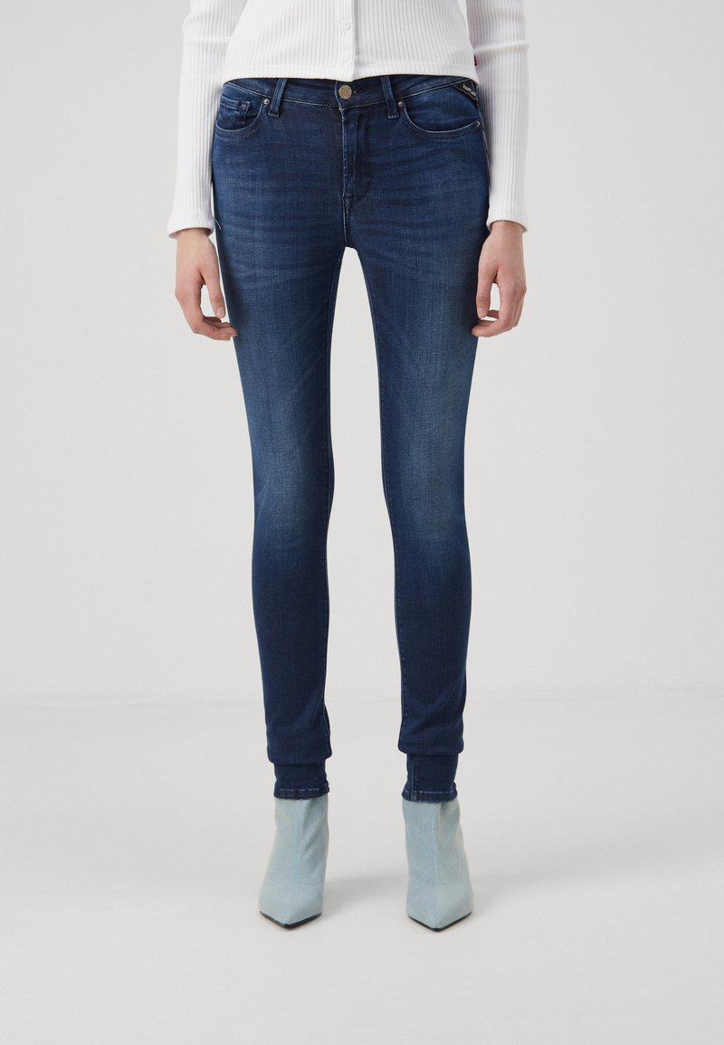 Replay - LUZIEN HYPERFLEX CLOUD - Jeans Skinny Fit - dark blue, Forstørre