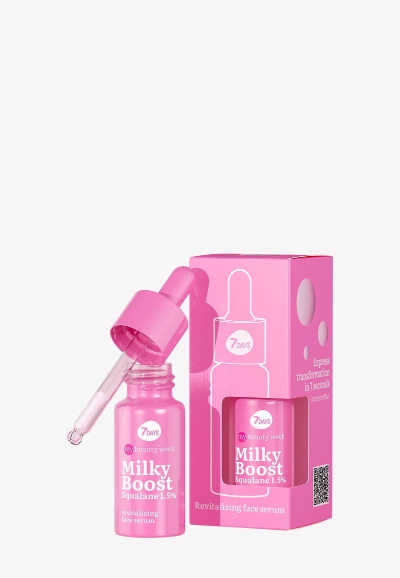 7days - MY BEAUTY WEEK MILKY BOOST SQUALANE 1,5% REVITALIZING FACE SERUM - Siero, Ingrandire