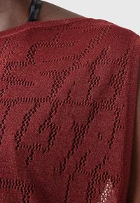 AllSaints KAITO - Strickkleid - rosewood red