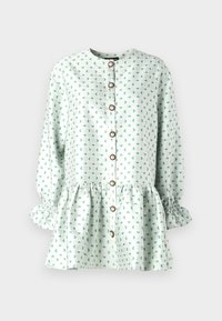 KEW OVERSIZED MINI DRESS - Denní šaty - green