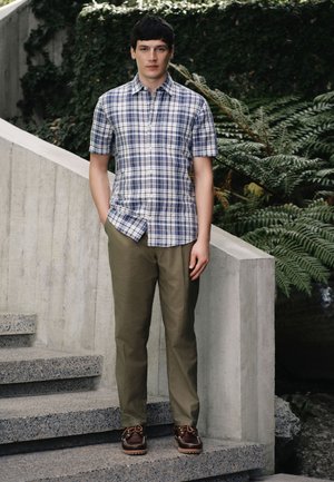 Next, REGULAR FIT - CHECK TRIDENT SHORT SLEEVE - Košeľa - blue