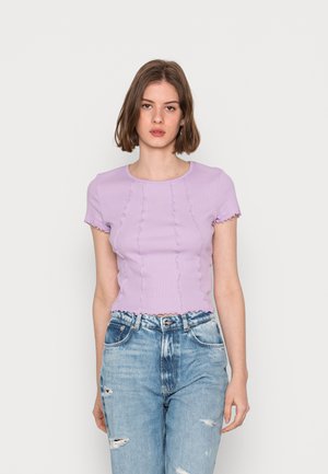 T-shirt basic - lilac purple light