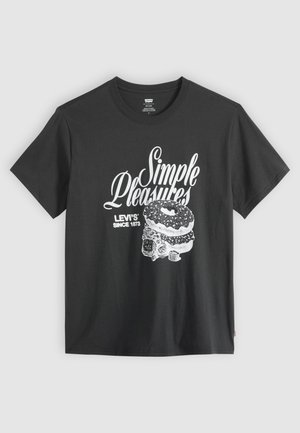 Levi's®, RELAXED FIT TEE - T-Shirt print - jet black