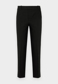 PONTE SLIM TROUSER - Pantaloni chino - black