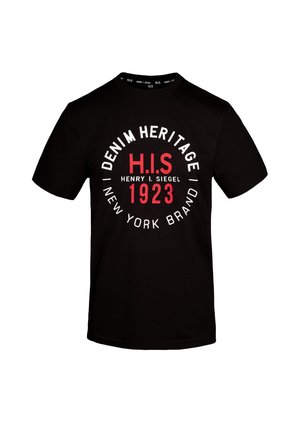 T-shirt print - black