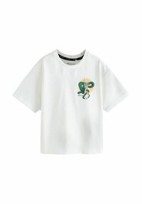 smALLSAINTS REGULAR FIT- GRAPHIC CREW - Marškinėliai su spaudiniu - white krait