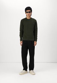 Selected Homme SLH LOOSE ART PANT - Hlače - black