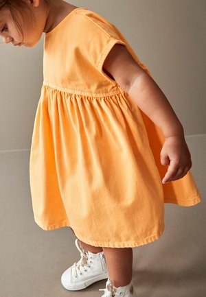 Next Denimové šaty - orange