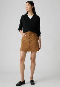 Levi's® RETRO BUTTON FRONT - Minirok - sweet honey