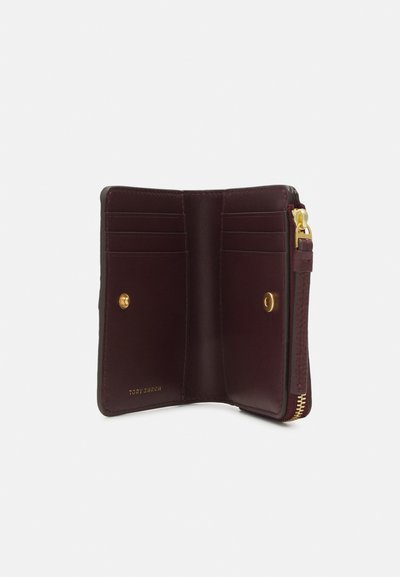 Tory Burch MCGRAW BI-FOLD WALLET - Rahakott - wine