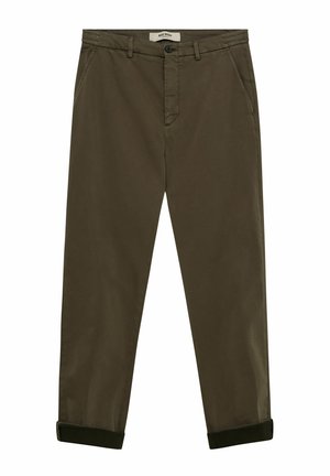 Mos Mosh Gallery HUNT SOFT STRING - Stoffhose - forest night