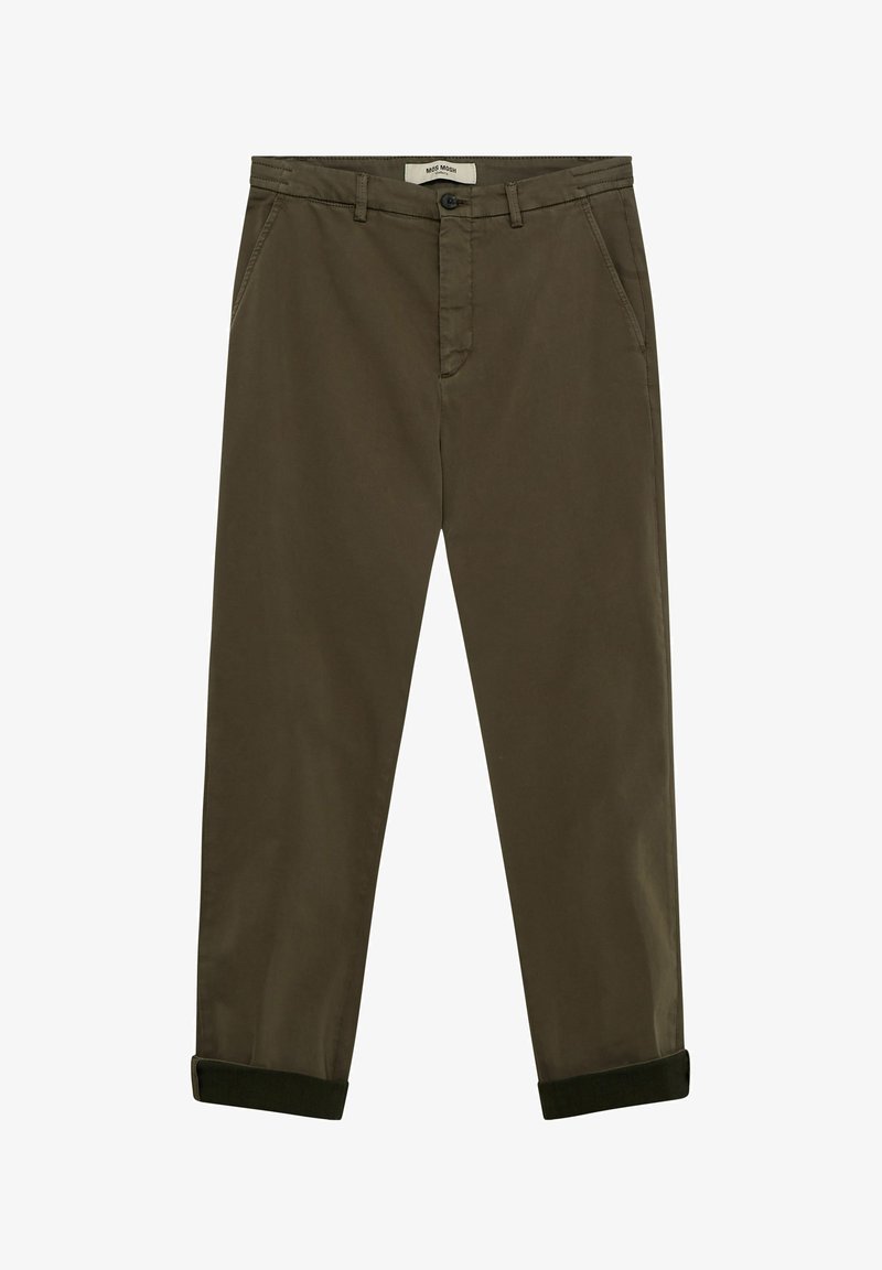 Mos Mosh Gallery HUNT SOFT STRING - Trousers - forest night