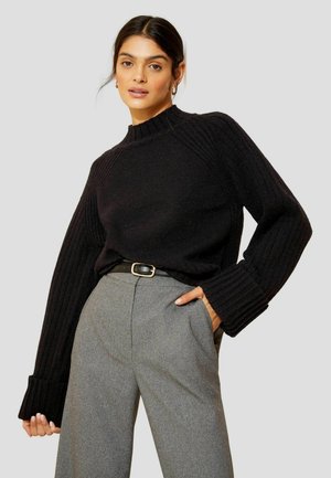 COSY WIDE SLEEVE - Maglione - black
