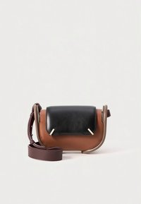 Bonastre LOVNI UNISEX - Taška cez plece - cognac/black