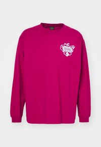 TEE BANDANA - Tops ar garām piedurknēm - pink