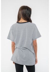 Paradiso Clothing THE ROLLING STONES KEITH PORTRAIT STRIPED - Print T-shirt - white