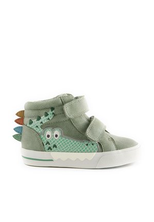 RAINBOW DINOSAUR YOUNGER - Snowboots  - green croc