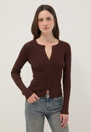 Cardigan - dark brown