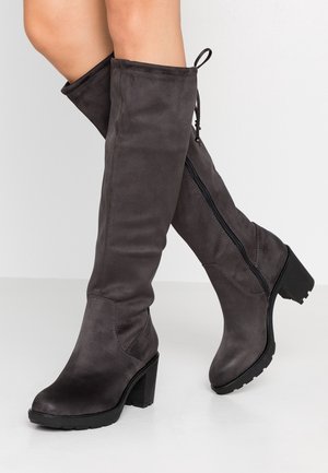 Botas con plataforma - anthracite