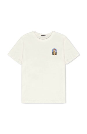Kaotiko FEARLESS DREAMER UNISEX - T-shirt con stampa - ivory