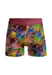 MUCHACHOMALO 2-PACK SOLID - Uske bokserice - print blue