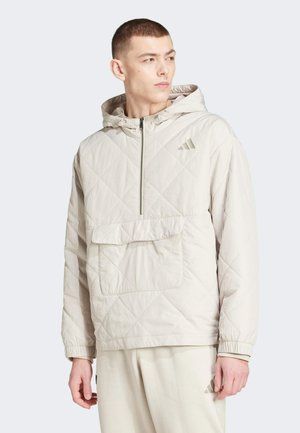 adidas Originals MERCEDES - AMG PETRONAS FORMULA ONE TEAM PREMIUM - Windbreaker - alumina   putty beige