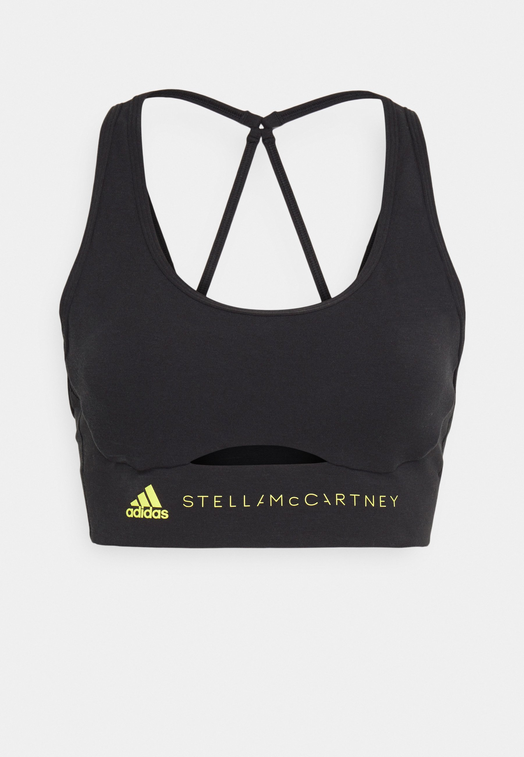 adidas by Stella McCartney Sport-bh met medium support - black/zwart -  Zalando.nl