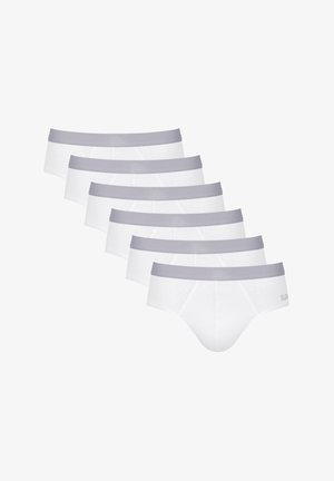 MEN GO ABC BRIEF 6 PACK - Trumpikės - white