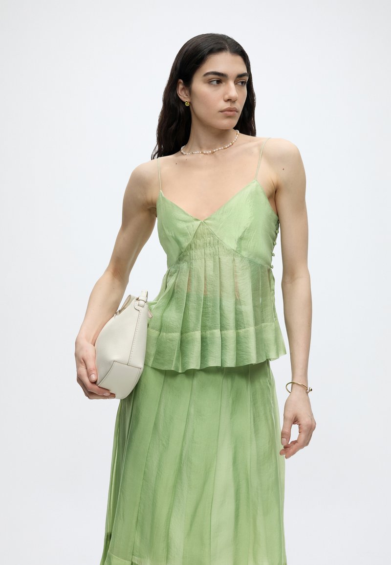 strapless open back dress Fiori main image 0