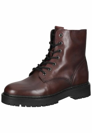 Geox Bottines à lacets - bordeaux